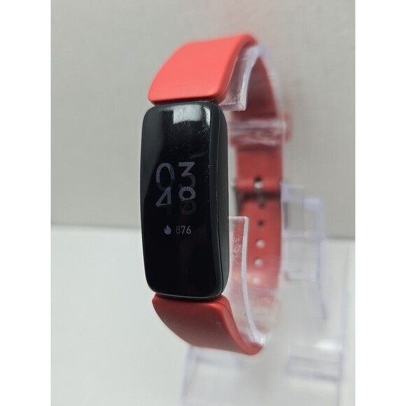 Fitbit Inspire 2 Fitness Tracker Black Heart Rate Monitor Tested W/ Charger - Picture 2 of 12